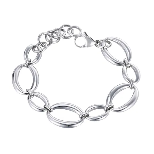 Wholesale Stainless Steel Oval Link Chain Bracelet