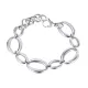 Wholesale Stainless Steel Oval Link Chain Bracelet