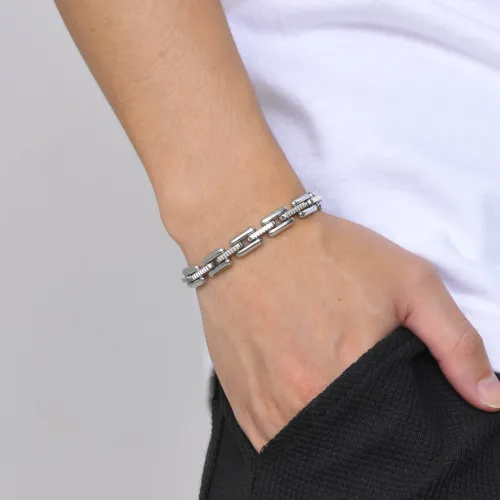 Wholesale Stainless Steel Handmade Chain Bracelet