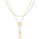 Wholesale Stainless Steel Tassel Pearl Necklace