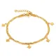 Wholesale Stainless Steel Gold Double Stacked Bracelet