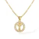 Wholesale Women's Brass Virgin Mary Necklace