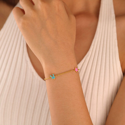 Wholesale Stainless Steel Love Star Hand Jewelry