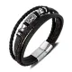 Wholesale Multi-Layer Braided Leather Bracelet