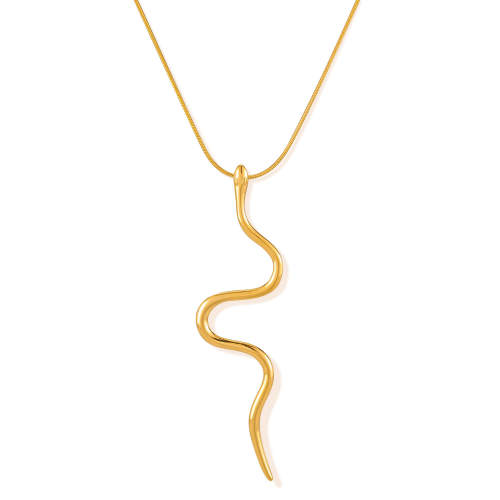 Wholesale Stainless Steel Crawling Snake Necklace for Women