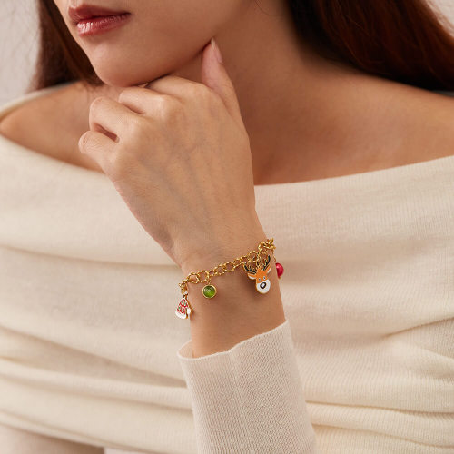 Wholesale Stainless Steel Elk Bracelet