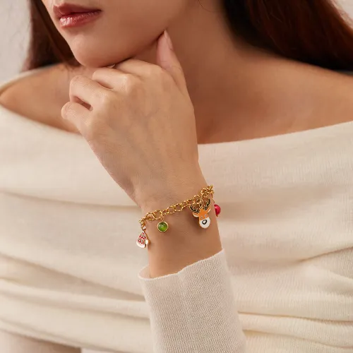 Wholesale Stainless Steel Elk Bracelet