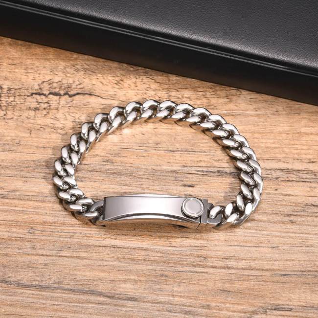 Wholesale Stainless Steel Mens Handsome Bracelet