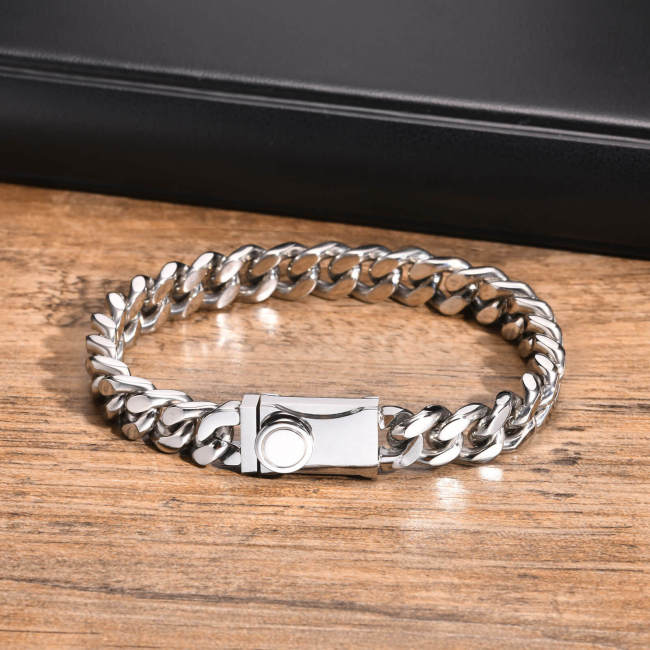 Wholesale Stainless Steel Mens Handsome Bracelet