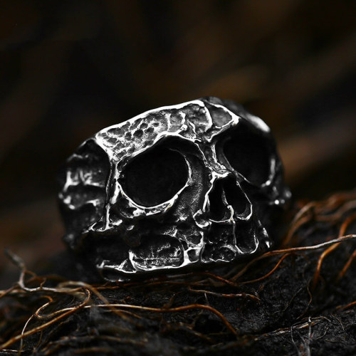 Wholesale Stainless Steel Cool Skull Ring