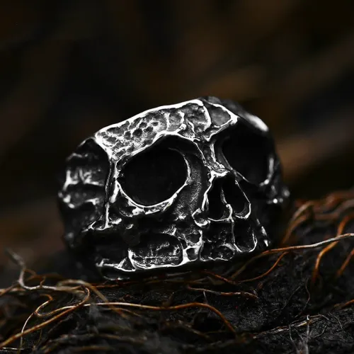 Wholesale Stainless Steel Cool Skull Ring