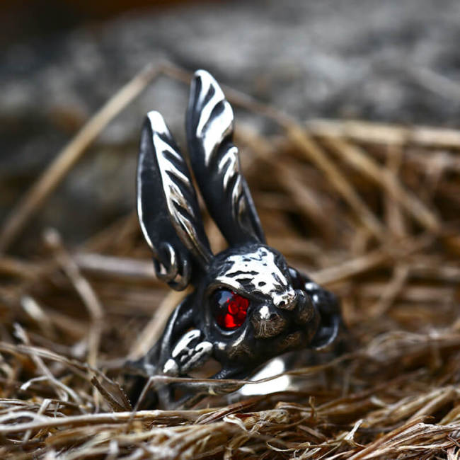 Wholesale Stainless Steel Bunny Ring