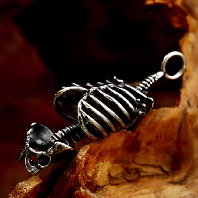 Wholesale Stainless Steel Skeleton Pendant