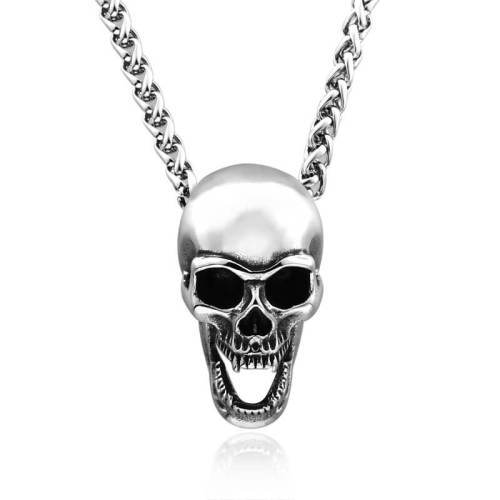 Wolesale Stainless Steel Frightening Skull Pendant