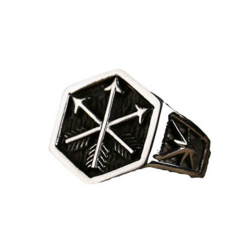 Wholesale Stainless Steel Retro Viking Arrow Rings