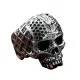 Wholesale Stainless Steel Gothic Warrior Skull Ring