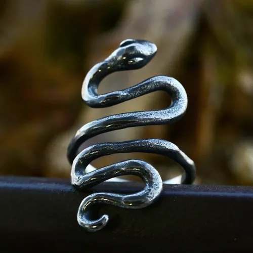 Wholesale Stainless Steel Snake Ring