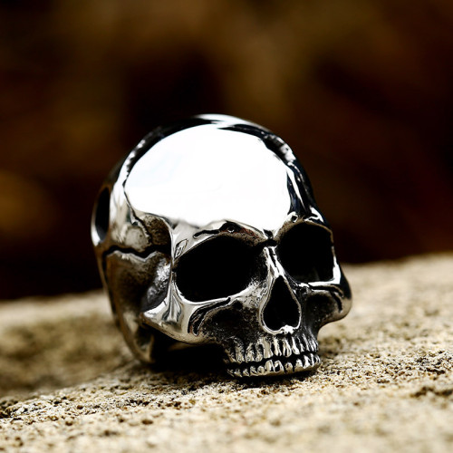 Wholesale Stainless Steel Polished Skull Pendant