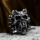 Wholesale Stainless Steel Punk Skull Rings