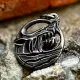 Wholesale Stainless Steel Vintage Wolf Head Pendant