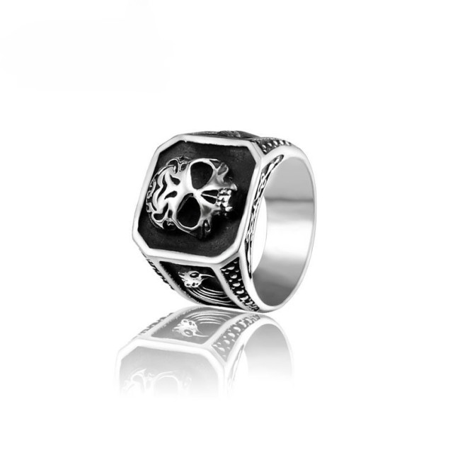 Wholesale Stainless Steel New Skull Ring