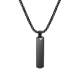 Wholesale Stainless Steel Hip Hop Black Pendant