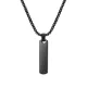 Wholesale Stainless Steel Hip Hop Black Pendant