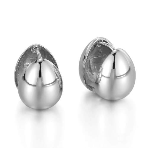 Wholesale Stainless Steel Oval Earrings