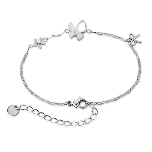 Wholesale Stainless Steel Butterfly Bracelet