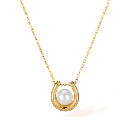 Wholesale Stainless Steel French Style Necklace