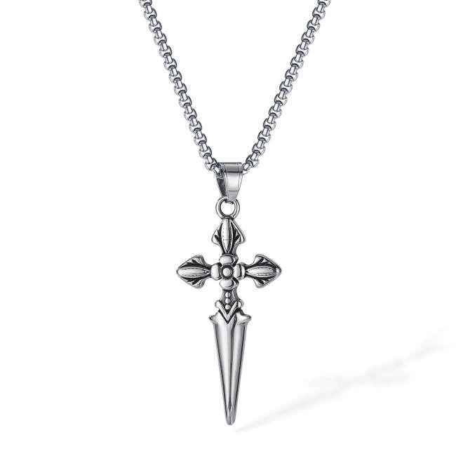 Wholesale Stainless Steel Crucifix Necklace