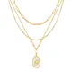 Wholesale Stainless Steel Multi-Layered Necklace