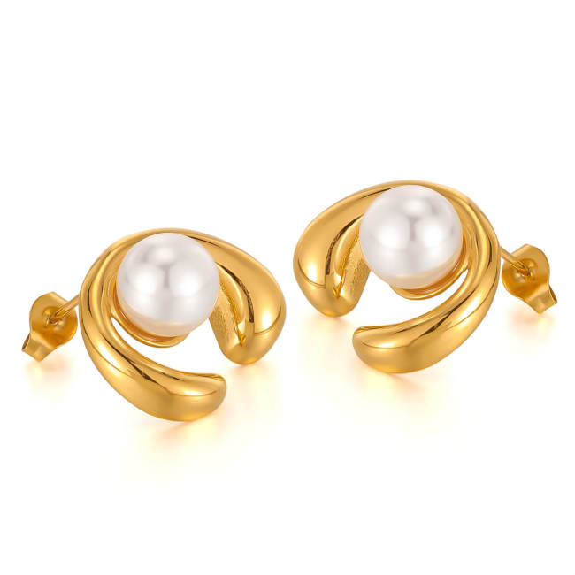 Wholesale Stainless Steel Niche Design Earrings