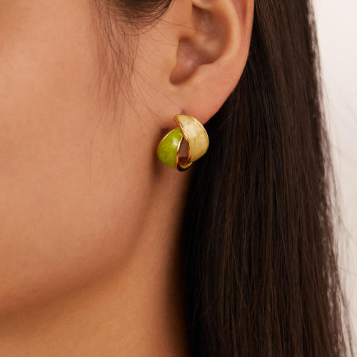 Wholesale Stainless Steel French Style Earrings