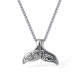 Wholesale Stainless Steel Whale Tail Necklace