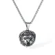 Wholesale Stainless Steel Lion Head Necklace