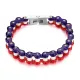 Wholesale Stainless Steel Colorful Bicycle Chain Bracelet