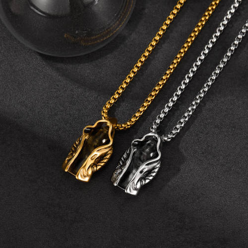 Wholesale Stainless Steel Trench Coat Pendant