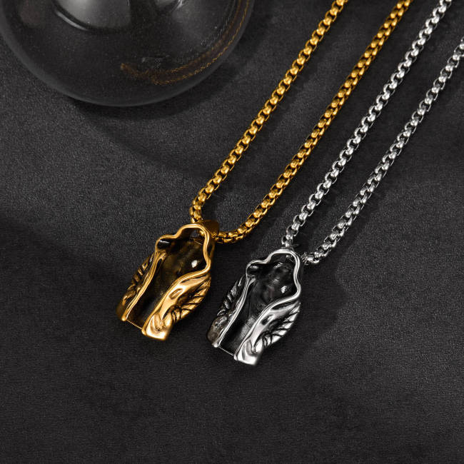 Wholesale Stainless Steel Trench Coat Pendant