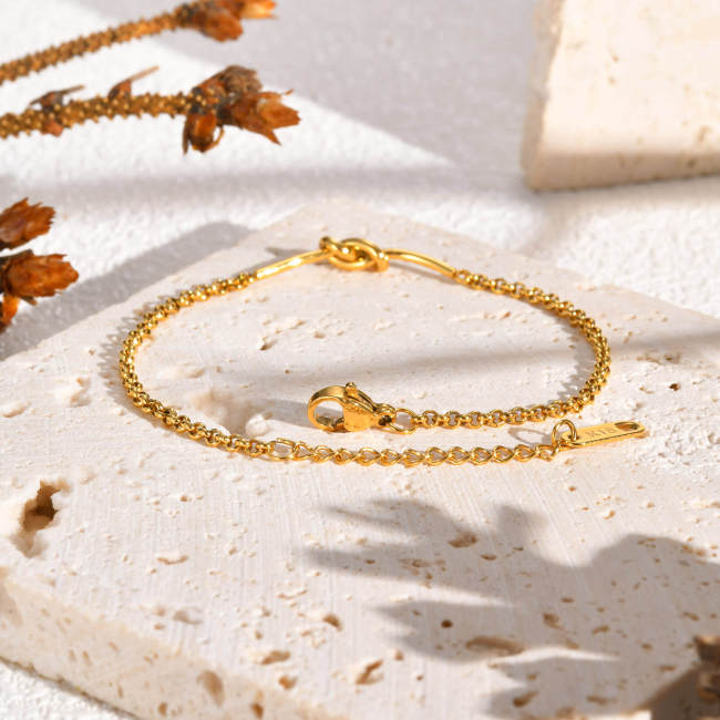 Wholesale Stainless Steel Knot Bracelet