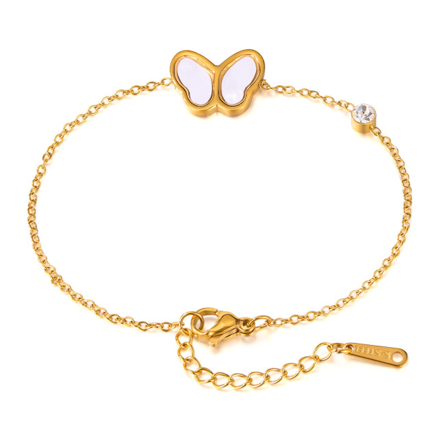 Wholesale Stainless Steel Butterfly Fashion Bracelet