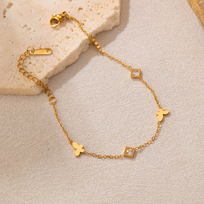 Wholesale Stainless Steel Ins Minimalist Bracelet