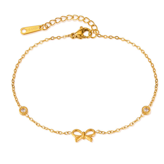 Wholesale Stainless Steel Ribbon Bracelet