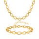 Wholesale Stainless Steel Embossed Handmade Bracelet Necklace