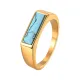 Wholesale Stainless Steel Turquoise Mens Ring