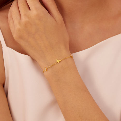 Wholesale Stainless Steel Ins Minimalist Bracelet