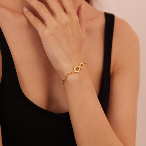 Wholesale Stainless Steel Infinity Bracelet