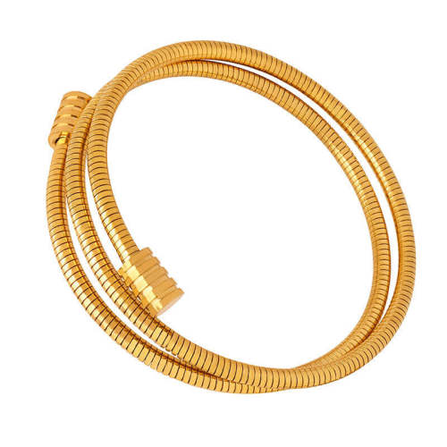 Wholesle Stainless Steel Snake Bone Chain Bangle