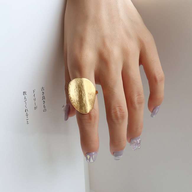 Wholesale Stainless Steel Brushed Women Rings
