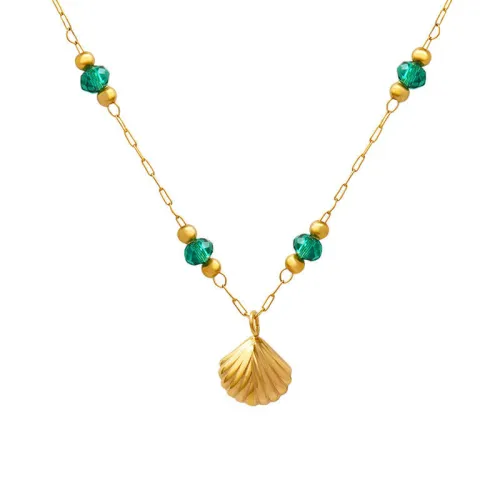 Wholesle Stainless Steel Scallop Pendant